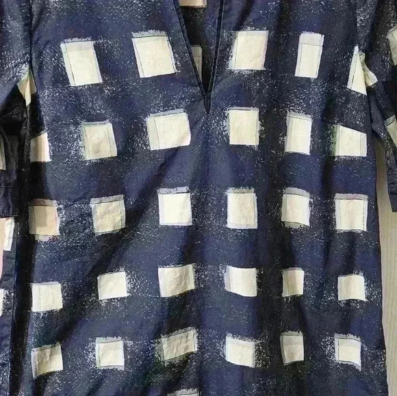 Tory Burch Antibes Checkered Blouse - Picture 6 of 6